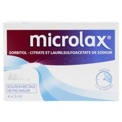 Microlax Solution Unidose 4 lavements