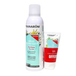 Pranarom Aromaforce Spray Assainissant Ravintsara Tea tree +Gel Hydro-alcoolique offert Offert