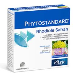 Pileje Phytostandard Rhodiole Safran Cpr B/30