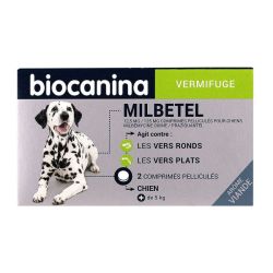 Biocanina Milbetel 12,5Mg/125Mg Chiens 2 Comprimés