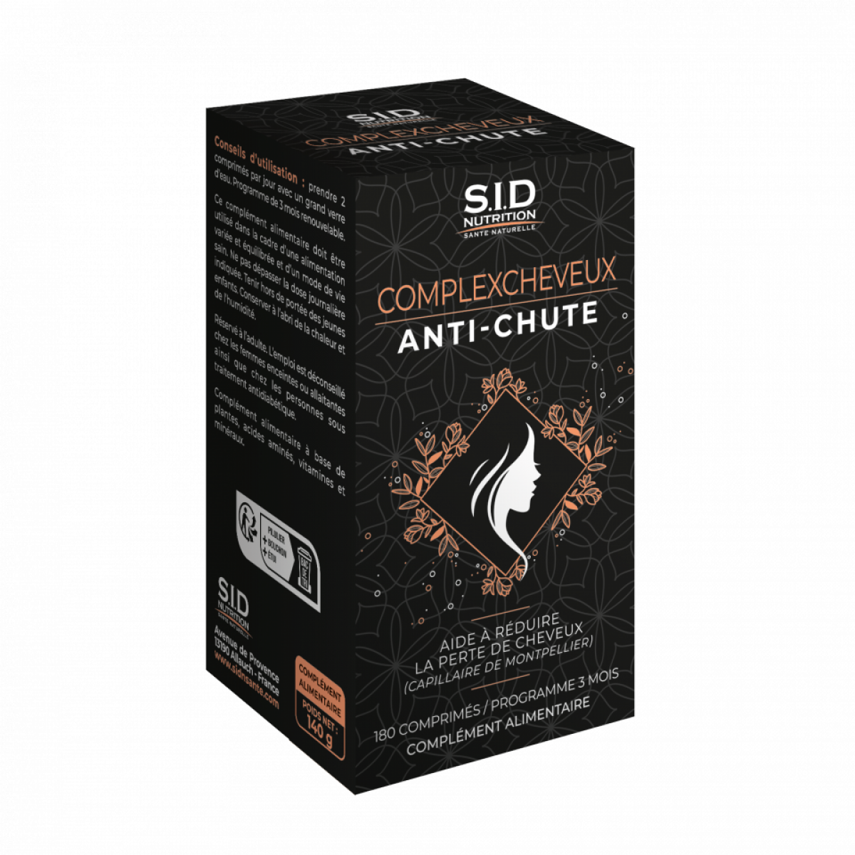 Pack Anti-chute De Cheveux NUTRI&CO - Le Multi + Complexe Cheveux - 150 Gélules - Date Limite 07/2027