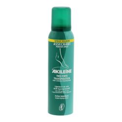 Akileine Spray Poudre Asséchant Très Forte Transpiration 15mL