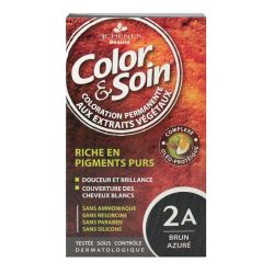 Colorampsoin Kit Coloration Perm 2A Brun Az