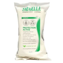 Saugella Lingettes Antiseptiques 15
