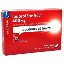 Ibuprofene Set 400Mg Cpr Bt12