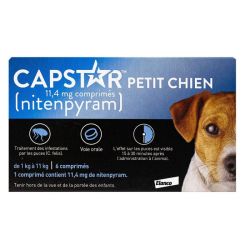 Capstar Cpr 11,4Mg Petit Chien Bt6