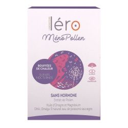 Léro Ménopollen Bouffées de chaleurs et Sueurs nocturnes 60Caps