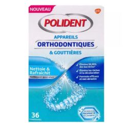 Polident Appareiol Oryhodontique et Gouttère Nettoyant