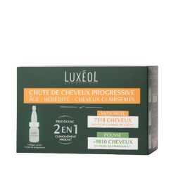 Luxeol Chute Cheveux Progressive 2En1 14 Fioles