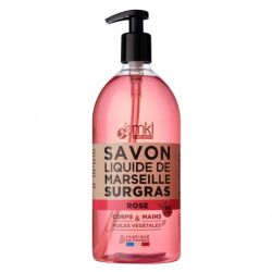 Mkl Savon Liquide Marseille Argan Rose Damas 1L