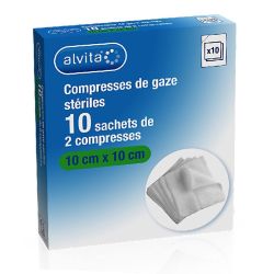 Alvita Cpres Gaze 10X10 S102