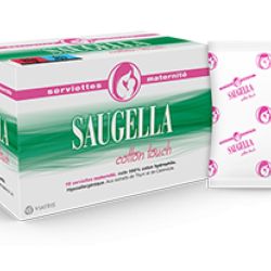 Saugella Cotton Touch Serviettes Maternité B/10
