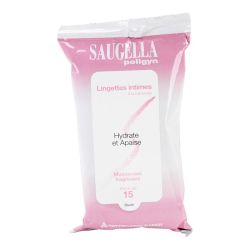 Saugella Poligyn Lingettes x15