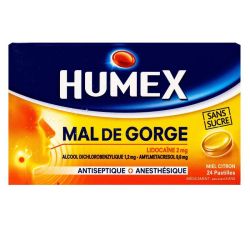 Humex/Alc Dichlo Lido 2Mg/1,2Mg/0,6Mg Plq