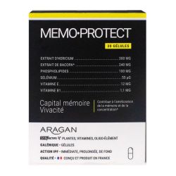 Aragan Mémo Protect Ex Lécitone Age 30 Comprimés