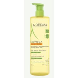 A-Derma Exomega Contrôle Huile Lavante Emolliente Fl 200 mL