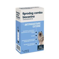 Biocanina Fiprodog Combo Chien Moyen 3Pip