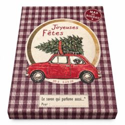 Mas Du Roseau Savon Joyeuses Fêtes Coquelicot
