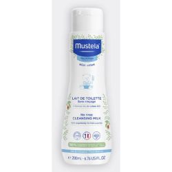 Mustela Lait Toilette 200 mL Sans Rincage