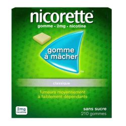 Nicorette 2Mg S/Suc Gom Bt210