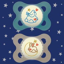 Mam Sucet Original Nuit 2-6M Silic 2