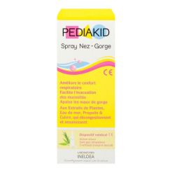 Pediakid Spray Nez-Gorge Flacon de 20mL et 2 Embouts