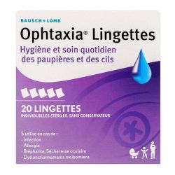 Ophtaxia Ling Hyg Soin Paupieres Cils B/2