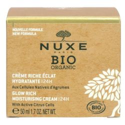 Nuxe Crème Riche Hydratante Eclat Bio 50mL