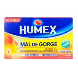 Humex/Alc Dichlo 2Mg/1,2Mg/0,6Mg Pas Plq/