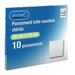 Alvita Pans Tulle Ster 10X10 Bte10