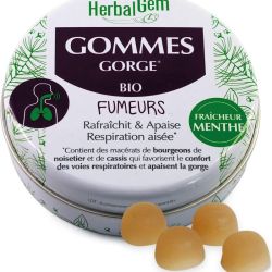 Herbalgem Gommes Gorge Bio Fumeurs B45G