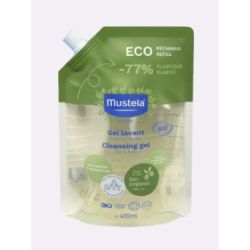 Mustela Eco Recharge Gel Lavant Bio 400 mL