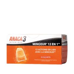 Anaca3 Infusion Minceur 12En1 Sachet 24