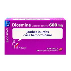 Diosmine Bgc 600Mg Cpr Bt30
