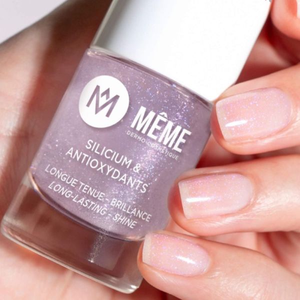 Meme Top coat Silicium Lilas Etincelant