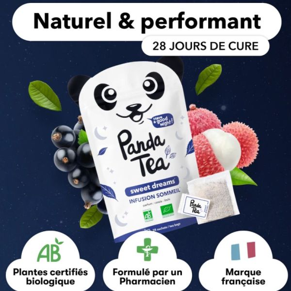 PANDA TEA SWEET DREAMS INFUSION SOMMEIL
