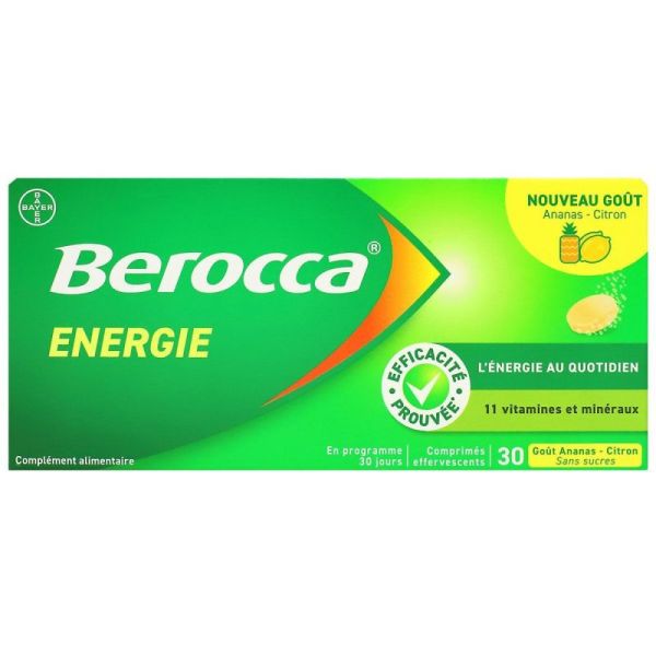 Berocca Energie Ananas-Citron Cpr Eff30