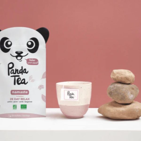 PANDA TEA NAMASTE 28 day relax jasmin vanille bergamotte