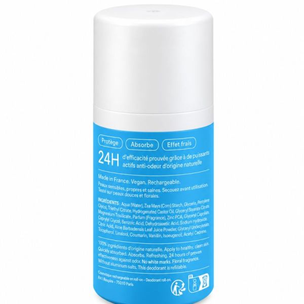 Respire Déodorant Roll-On Fleur De Coton