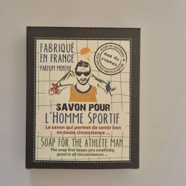 Mas Du Roseau savon homme sportif
