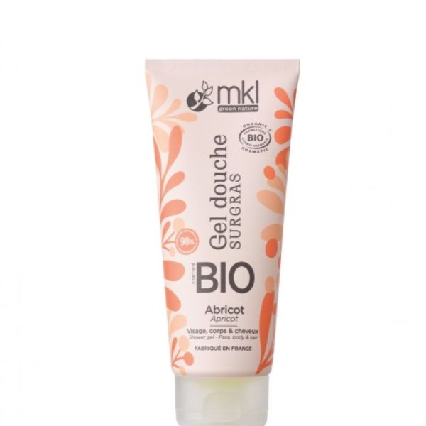 MKL Gel douche bio abricot 200ml