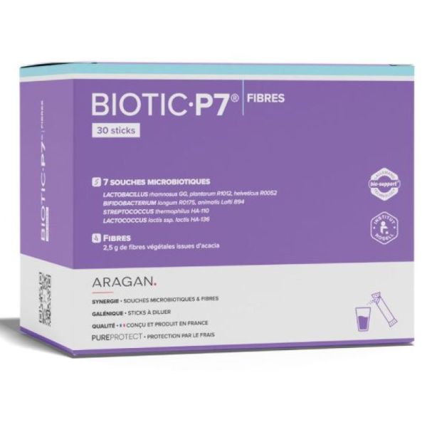 Aragan Biotic P7 Fibres 30 Sticks