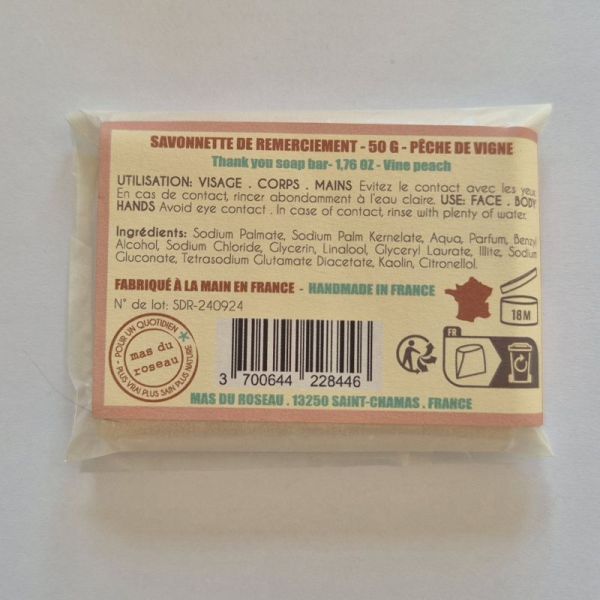 Mas Du Roseau Savon merci d'etre une maman parfaite