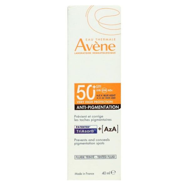 Avene Solaire Antipigmentation SPF50 40Ml