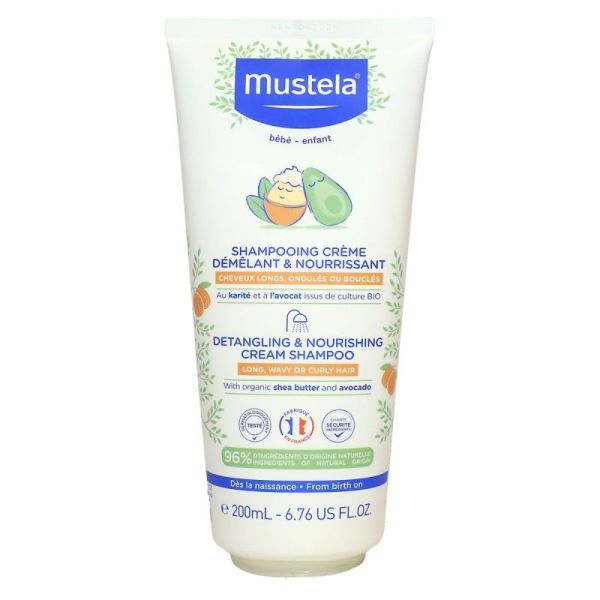 Mustela Shp Nourrissant Et Demelant 200Ml