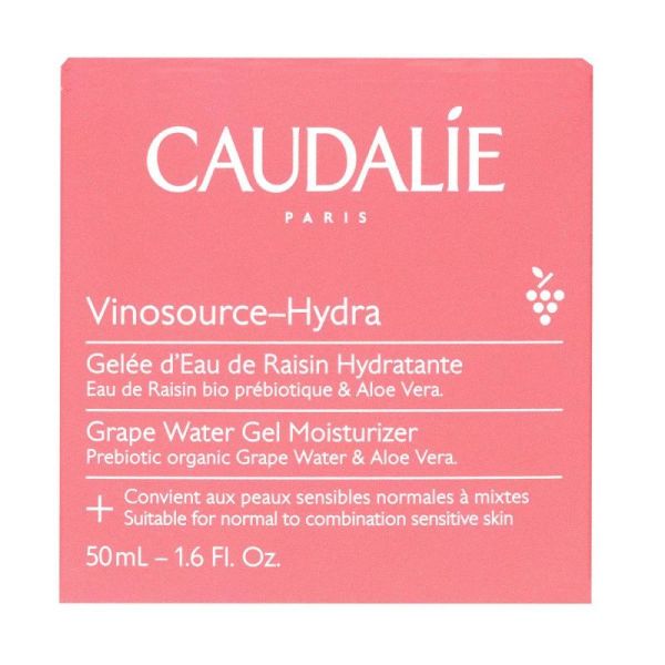 Caudalie Vinosource Hydr Gelée Eau Rais50mL