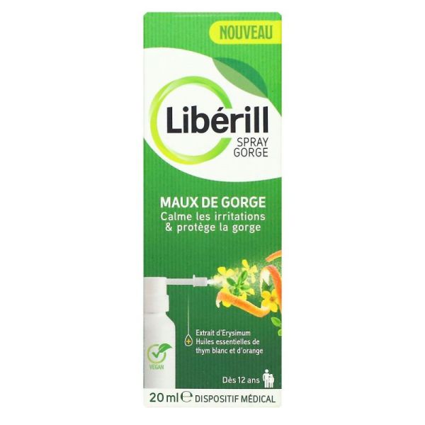 Liberill Mal De Gorge Spray 20Ml