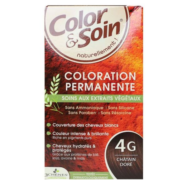 Les 3 Chenes Colorampsoin 4G Chatain Dore