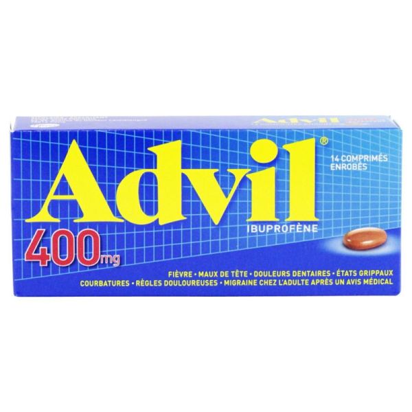 Advil 400Mg Cpr Bt14