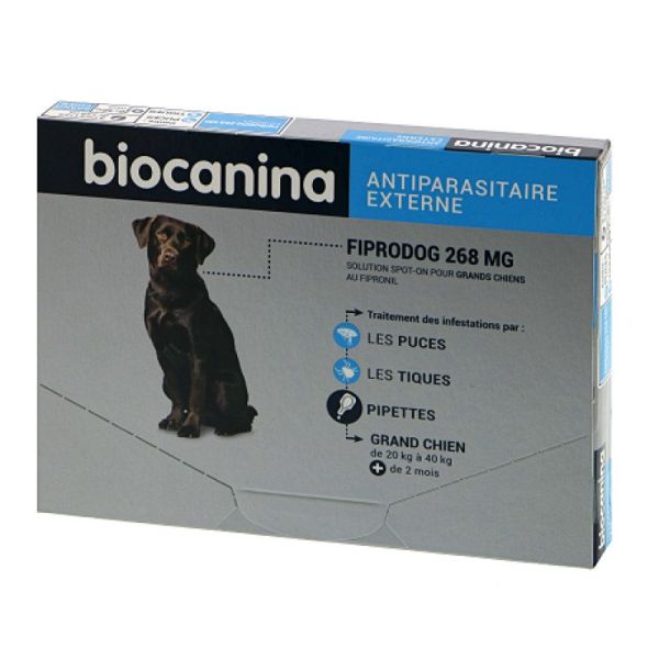 Biocanina Fiprodog 268Mg S.o G.cn Pip 3